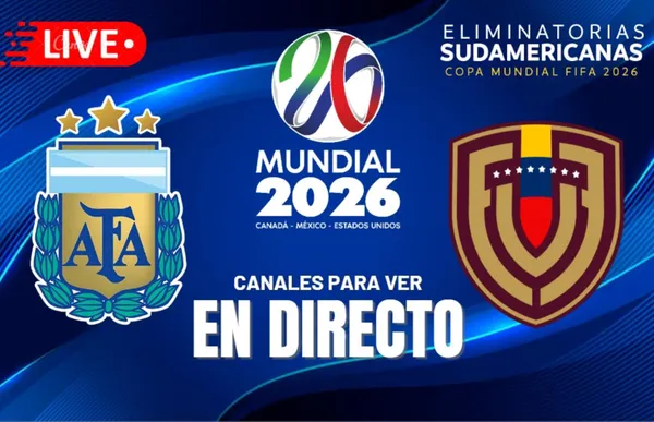 Argentina vs. Venezuela: horarios y canales para ver a Messi en su último partido en casa por las Eliminatorias 2026