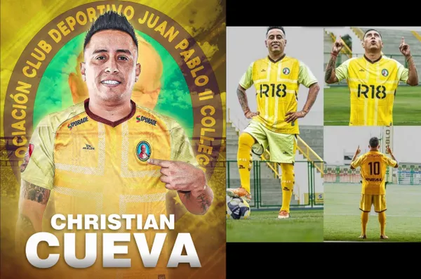 Christian Cueva pega la vuelta: será el nuevo jale de Juan Pablo II para el 2026