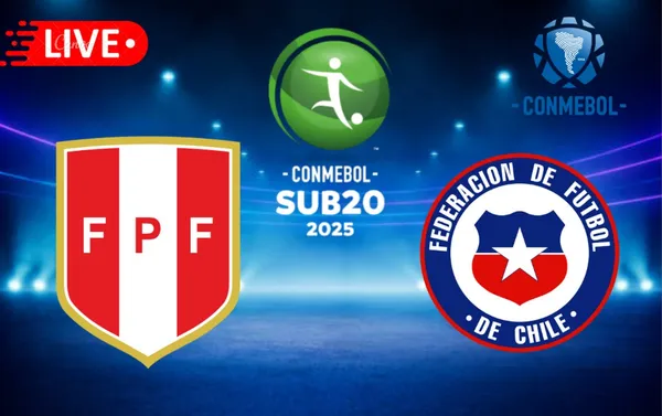 Perú vs Chile Sudamericano Sub-20 2025