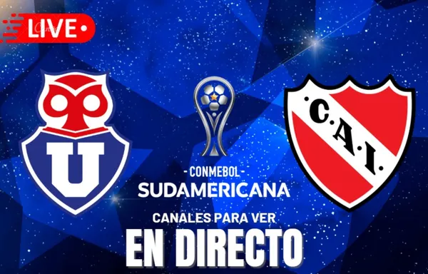 U de Chile vs. Independiente: fecha, hora y canal por los octavos de la Copa Sudamericana 2025