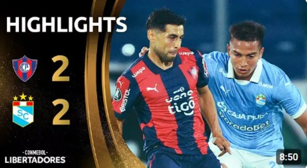 Cerro Porteño vs Sporting Cristal Copa Libertadores 2025