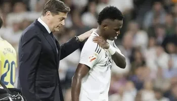 Vinicius Junior se lesionó el hombro en el partido entre Real Madrid frente a Villarreal