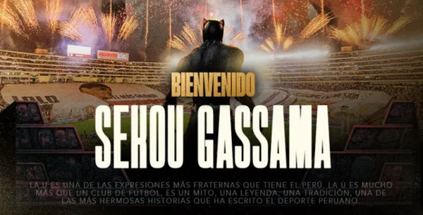 ¡Ruge la ‘Pantera’! Universitario oficializa a Sekou Gassama para el 2026