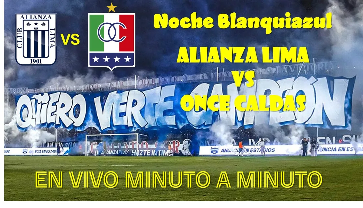 Alianza Lima vs. Once Caldas: Sigue el VIVO el minuto a minuto de la ‘Noche Blanquiazul’