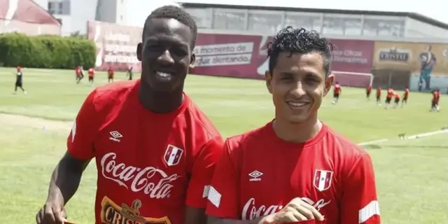Yotún y Advíncula en la Selección Peruana &#8211; Foto: FPF