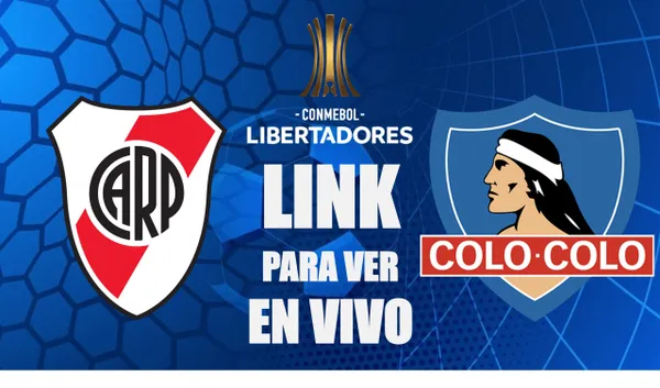 LINK para ver GRATIS River Plate vs. Colo Colo EN VIVO por la Copa Libertadores 2024