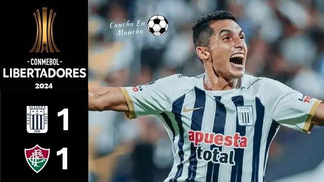 Alianza Lima empató con Fluminense &#8211; Composición: Cancha en Mancha