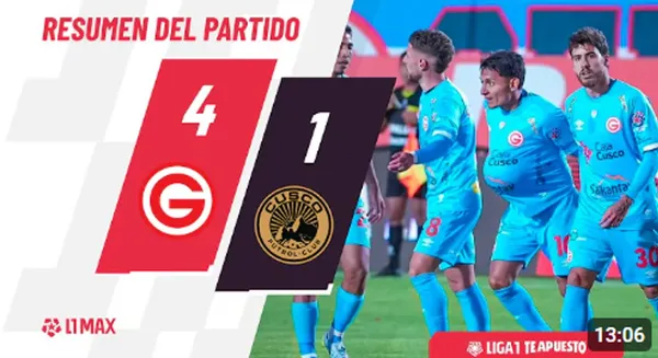 Deportivo Garcilaso goleó 4-1 a Cusco FC y es líder del Torneo Clausura 2026 – VIDEO