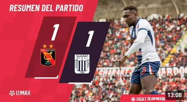 Alianza Lima empató con Melgar por la fecha 6 del Torneo Clausura 2026 – VIDEO