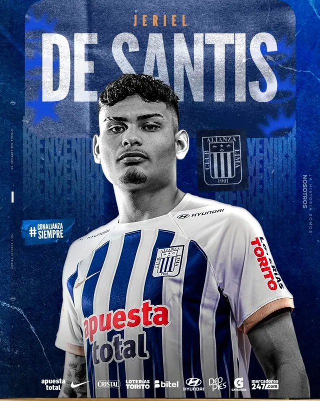 Jeriel De Santis &#8211; Foto: Alianza Lima