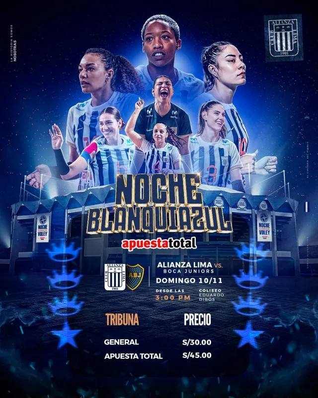 Noche Blanquiazul 2024 &#8211; Foto: Alianza Lima