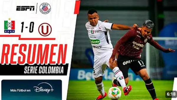 Universitario vs Once Caldas 2025
