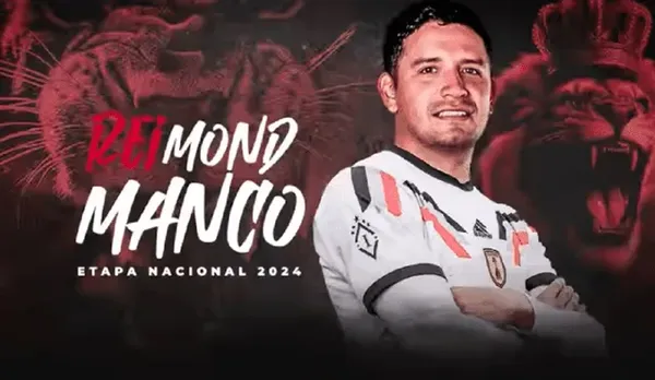 Reimond Manco con camiseta de Real Independiente 2024