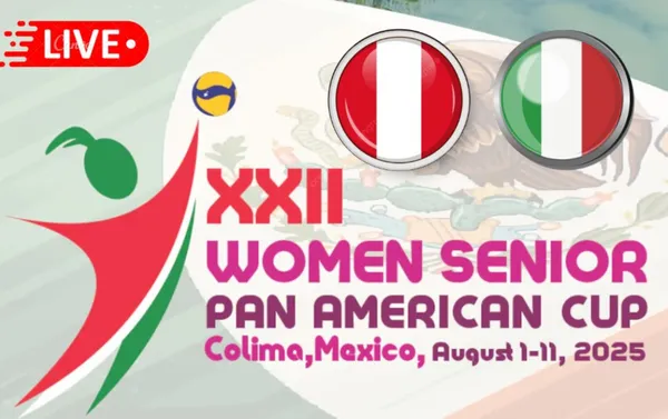 Perú vs México Copa Panamericana de Vóley 2025