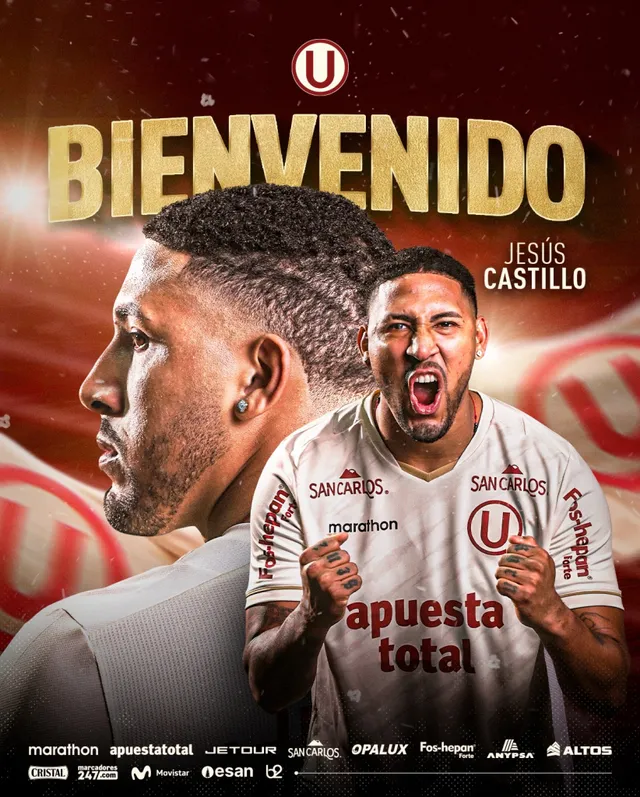 Jesús Castillo es presentado en la U