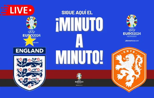 Inglaterra vs. Países Bajos EN VIVO y EN DIRECTO: Sigue el minuto a minuto de la semifinal de la Eurocopa