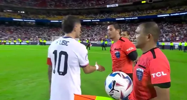 Kevin Ortega, árbitro peruano se negó a saludar al capitan de Estados Unidos en la Copa América