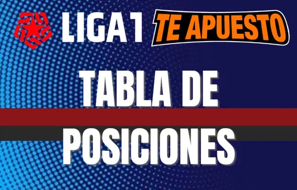 Tabla de posiciones Torneo Apertura 2025