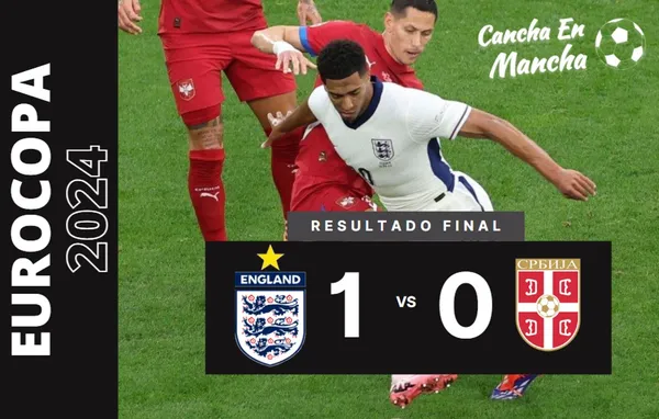 Inglaterra sufrió para vencer a Serbia por la Eurocopa 2024 – VIDEO