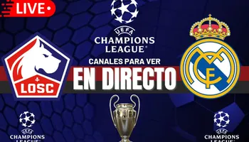Lille vs Real Madrid por UCL 2024 - Composición: Cancha en Mancha