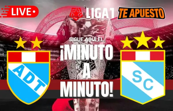 Sporting Cristal vs. ADT EN VIVO y EN DIRECTO: Sigue el minuto a minuto del choque por el Torneo Clausura 2024