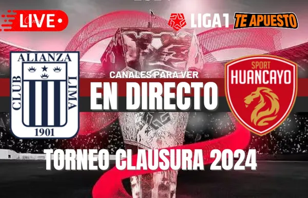 Alianza Lima vs Sport Huancayo Torneo Clausura 2024