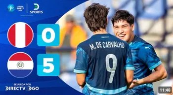 Perú vs Paraguay sudamericano sub17 2025
