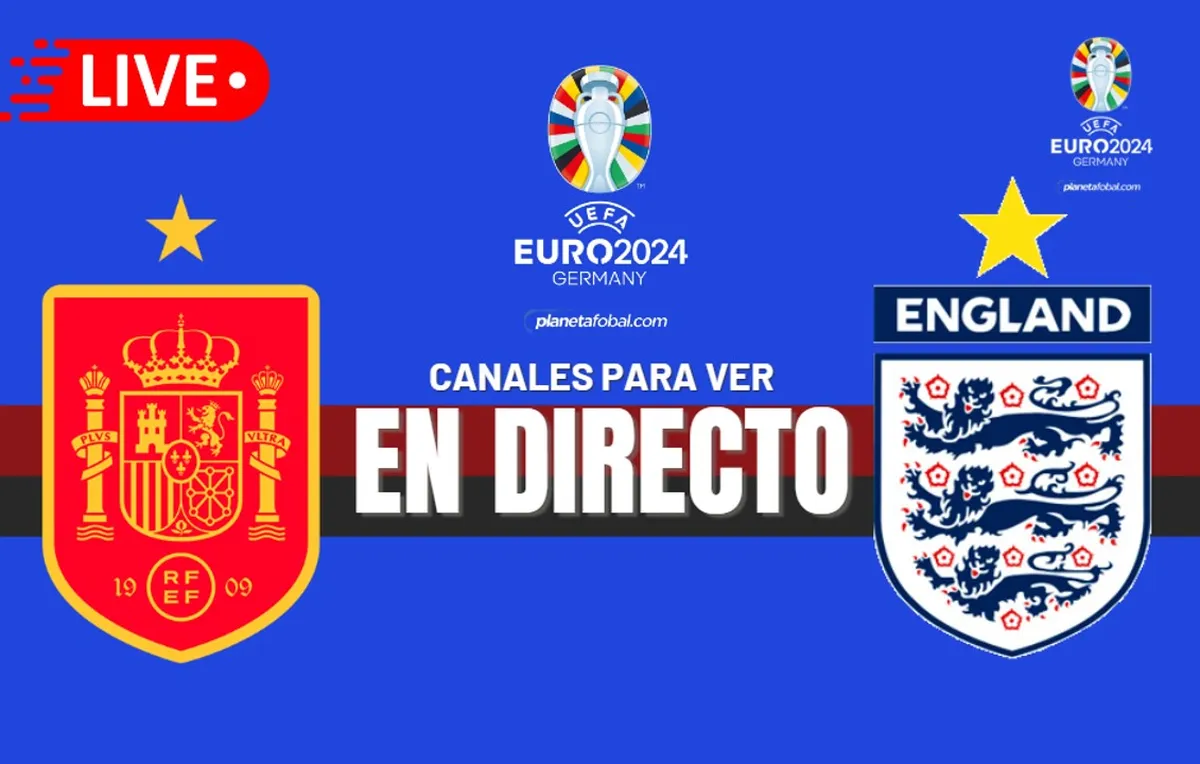 España vs. Inglaterra EN VIVO y EN DIRECTO: Horarios, pronósticos y canales para ver la Gran Final de la Eurocopa 2024