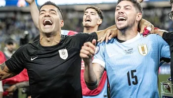 Luis Suarez y Federico Valverde en la seleccion uruguaya 2024