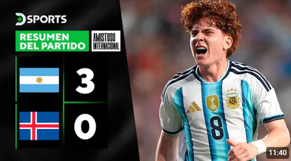 De la mano de Messi: Argentina goleó a Islandia y quedó listo para el Mundial 2026 – VIDEO