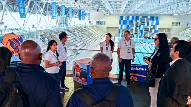 Visita de Panam Sports a las instalaciones de LEGADO 2019