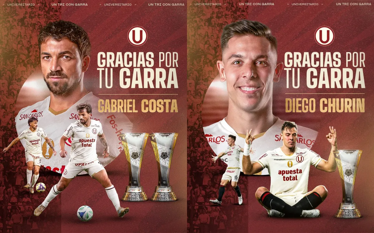 Gabriel Costa y Diego Churín 2025