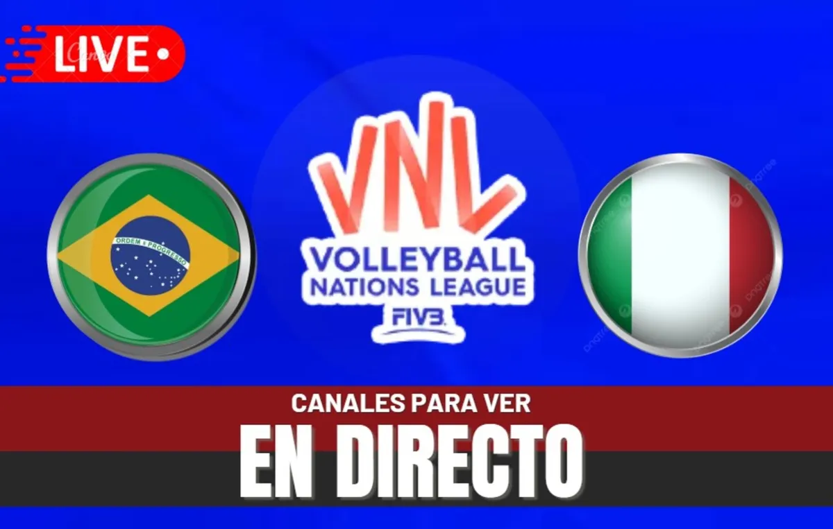 Brasil vs Italia Liga de Naciones de Voley 2025