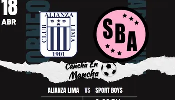 Link EN VIVO de Alianza Lima vs. Sport Boys: Sigue el minuto a minuto por el Torneo Apertura