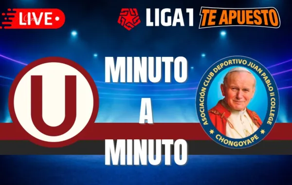 Universitario vs. Juan Pablo II EN VIVO y EN DIRECTO minuto a minuto por el Torneo Clausura 2025