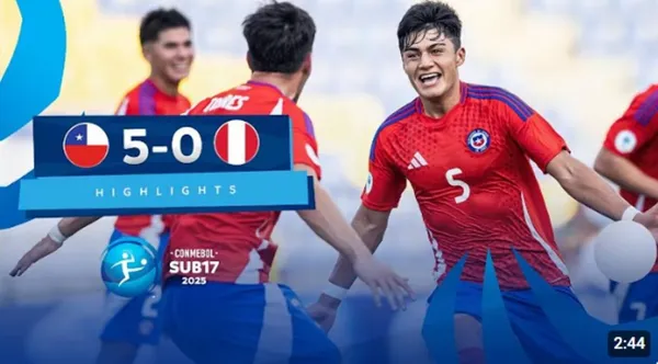 Perú vs Chile Sudamericano sub 17 2025