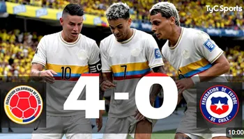 Colombia vs CHile por eliminatrias 2026