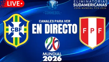 Brasil y Perú se enfrentarán en las eliminatorias 2026