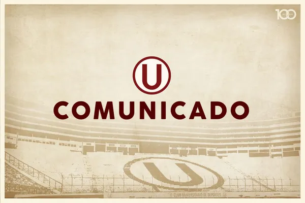 Universitario emitió un comunicado rechazando los actos violentos en el amistoso con Colo Colo