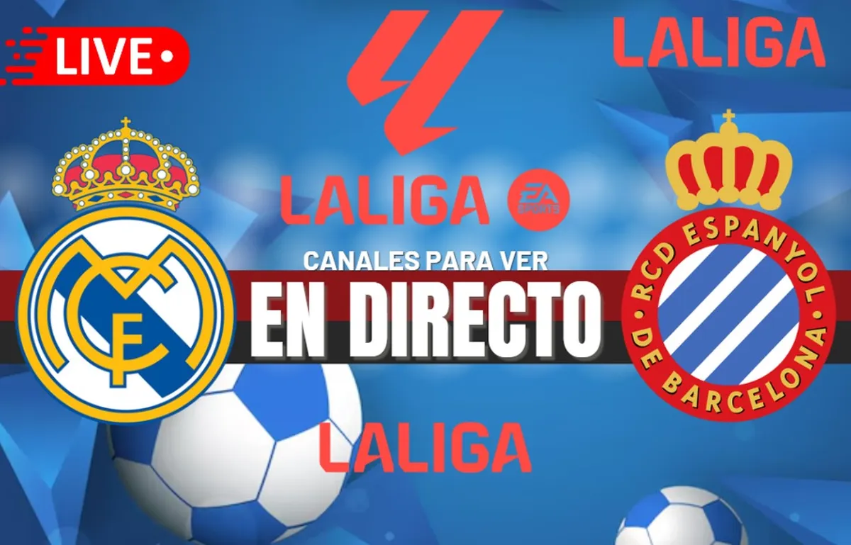 Real Madrid vs. Espanyol EN VIVO y EN DIRECTO: Horarios y canales para ver LaLiga de España