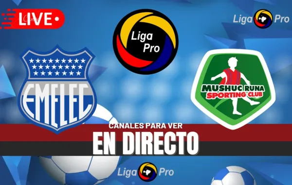 Emelec vs Mushuc Runa Liga Pro de Ecuador 2025