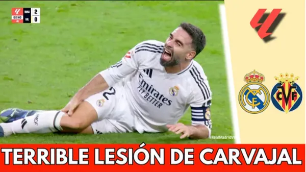 Lesión de Dani Carbajal ante Villarreal por LaLiga 2024
