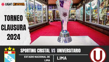 Sporting Cristal vs U por Torneo Clausura 2024