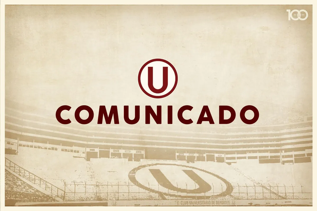 Universitario emite comunicado condenando DRÁSTICAMENTE los actos racistas contra Botafogo