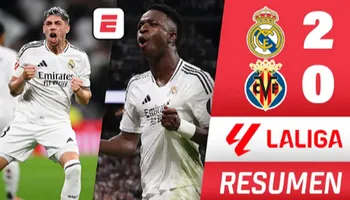 Real Madrid venció al Villarreal por laliga 2024.
