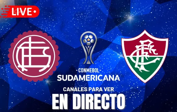 Lanús vs Fluminense EN VIVO HOY desde Argentina por la ida de los cuartos de final de la Copa Sudamericana 2025