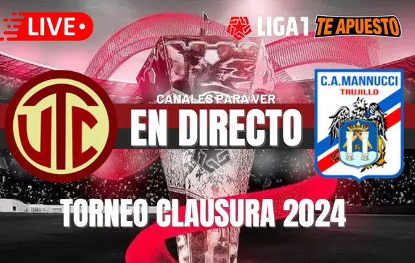 UTC vs. Carlos A. Manucci EN VIVO: Horarios y canales para ver el Torneo Clausura 2024