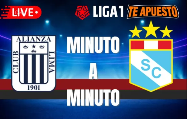 Alianza Lima vs. Sporting Cristal EN VIVO y EN DIRECTO minuto a minuto por el Torneo Clausura 2025
