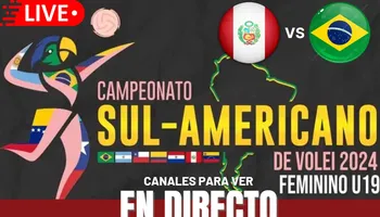 Perú vs. Brasil EN VIVO y EN DIRECTO por el Sudamericano de vóley sub-19