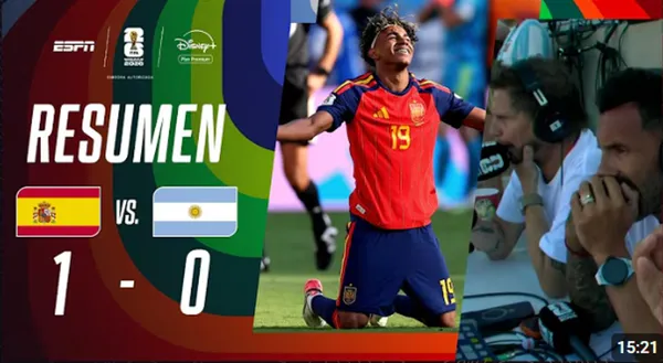 España campeón mundial: venció a Argentina en la GRAN FINAL del Mundial 2026 – VIDEO